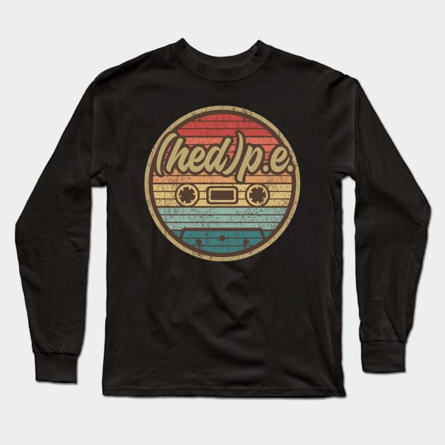 hed p.e. cassette retro circle Long Sleeve T-Shirt by penciltimes